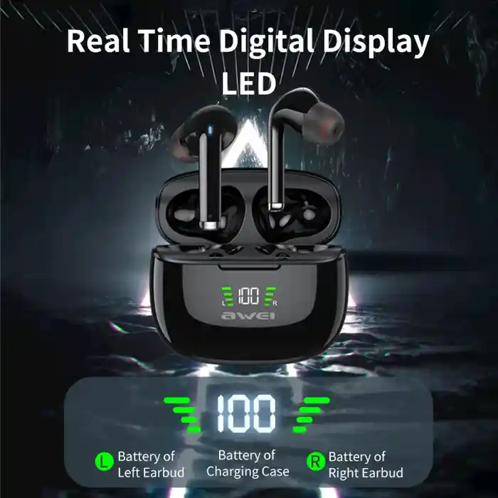 Awei TA8 ANC Wireless Bluetooth Earbuds